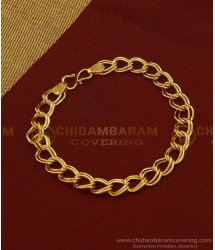 BCT199 - 6.5 Inch New Party Wear Gold Bracelet Design Link Chain Guaranteed Bracelet Indian Imitation Jewellery