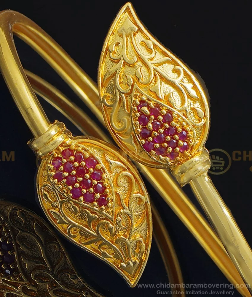 Buy Party Wear Flower Design Hand Chain Girls Bracelet Design Gold Plated  Guarantee Jewellery