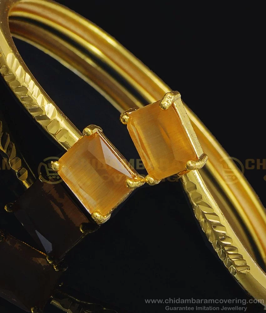 Buy Fashionable Modern Gold Bracelet Design One Gram Gold Jewellery Online