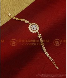 BCT285 - Stylish Modern Rose Gold Fancy Bracelet Design Imitation Jewellery