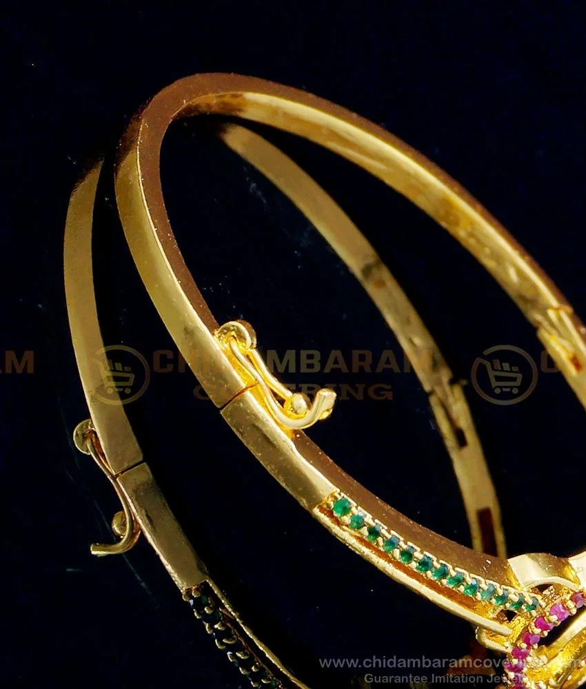 Buy quality 9l6 Gold Antique Jadtar Ladies Bracelet in Ahmedabad-sonthuy.vn