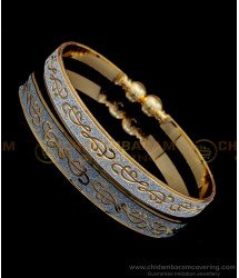 BCT293 - 2.6 size Modern Glitter Bracelet Daily Wear Kappu Design for Girls 