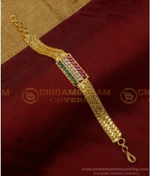 BCT304 - New Model Wedding Bracelet Ad Stone Heart Design Chain Bracelet Design Online