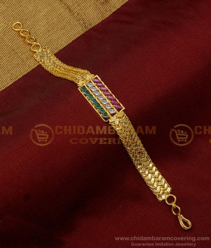 BCT304 - New Model Wedding Bracelet Ad Stone Heart Design Chain Bracelet Design Online