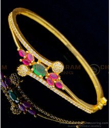 BCT314 - Fashionable Modern Gold Bracelet Design One Gram Gold Jewellery Online 