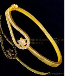 BCT321 - Attractive Diamond Look Modern 1 Gram Gold Bracelet Online Shopping