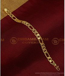 BCT344 - Traditional Gold Design Link Chain Gold Covering Men Wedding Bracelet Design