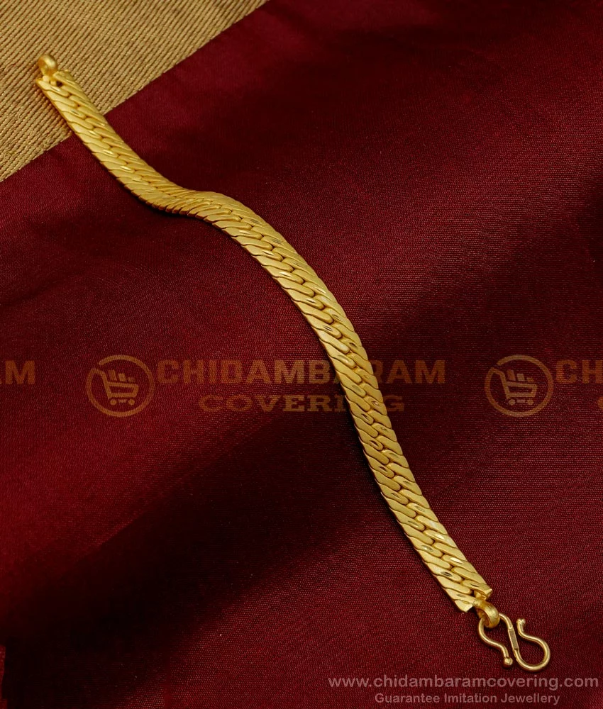 VOJEFEN 18k Real Gold Bracelet Dainty Oval Paper India | Ubuy