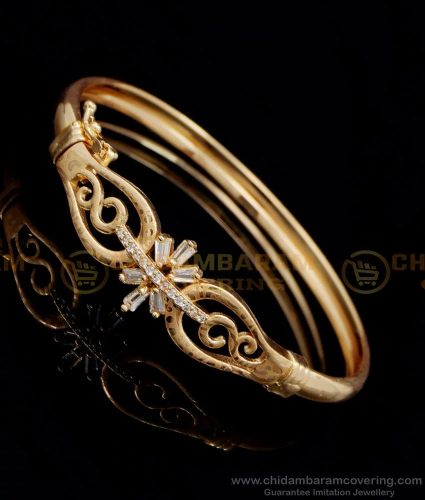 Edge Twisted Gold Bangle  Giriraj Jewellers  Gold bangles design Gold  necklace designs Gold bangles for women