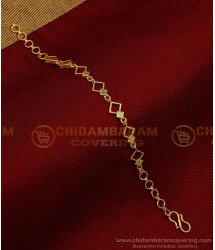 BCT387 - stylish gold Bracelet Designs for girls gold plated jewellery
