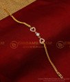 Elegant 1 Gram Gold White Stone Bracelet for Women