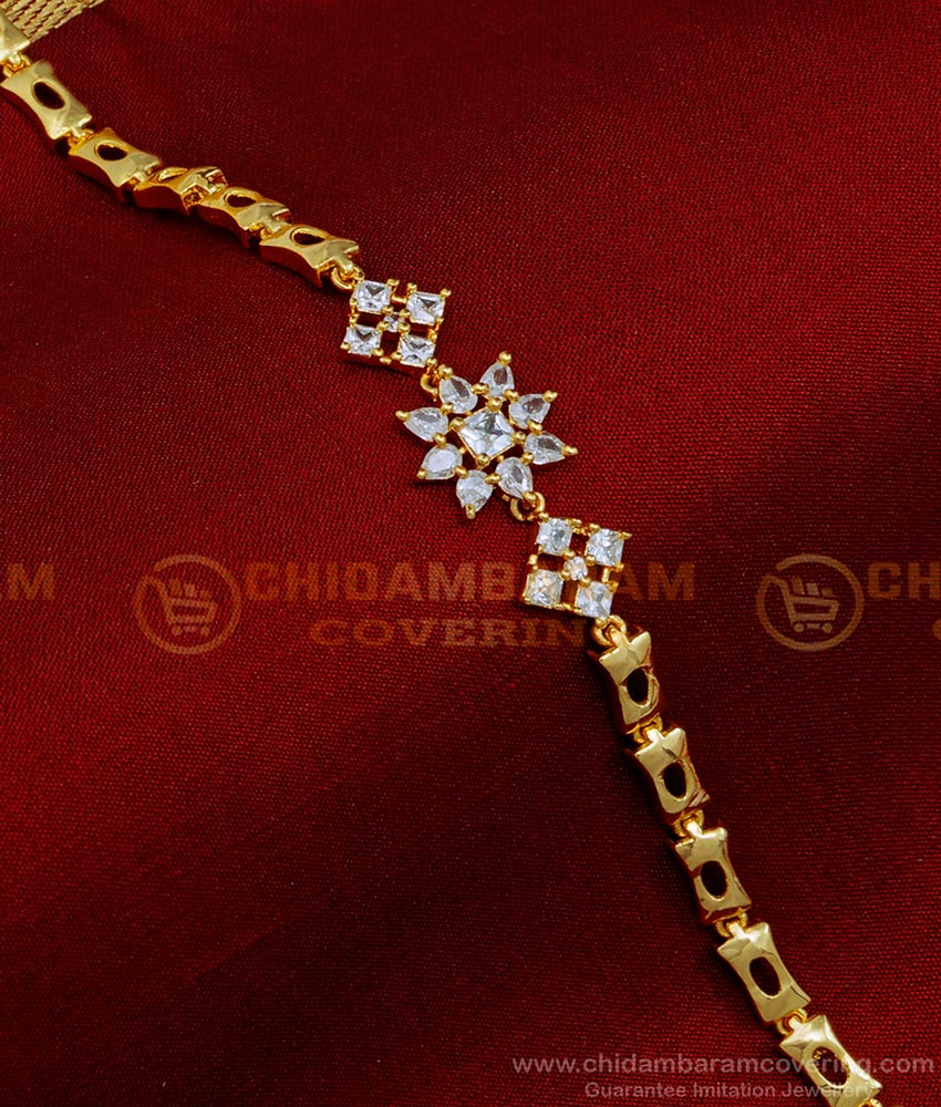 Sparkling Diamond Stone Imitation Bracelet for Women