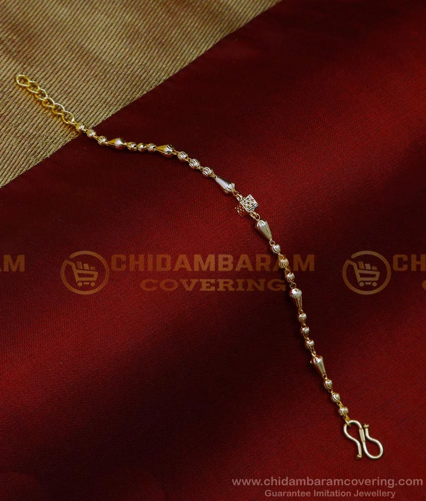 22k Plain Gold Bracelet JG-1905-2453 – Jewelegance
