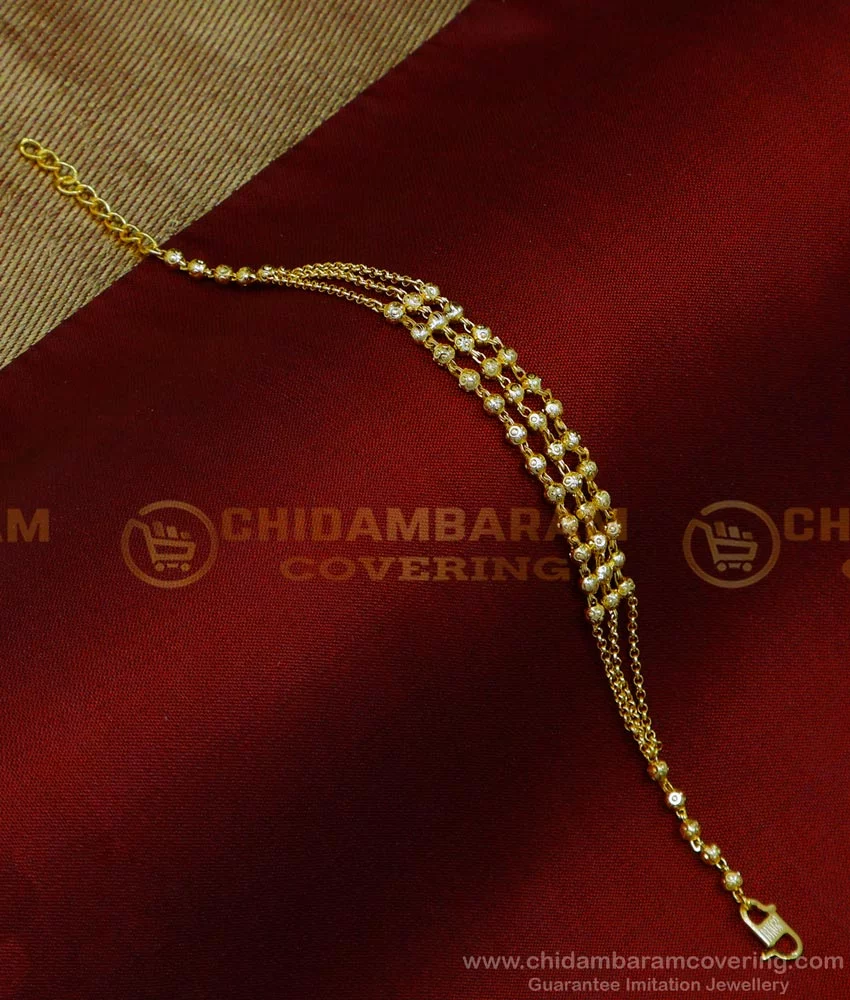 Link Chain Bracelet Rose Gold Color Curb Snail Foxtail Venitian Fashion  Jewelry | eBay
