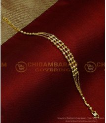 BCT423 - Unique Chain Bracelet Daily Wear Gold Bracelet Designs for Ladies