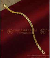 BCT425 - Latest Model Gold Design 1 Gram Gold Bracelet for Men 