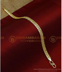 BCT427 - 2 Gram Gold Daily Wear Simple Gold Bracelet Designs for Men
