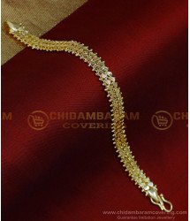BCT429 - Best Quality Daily Use 1 Gram Gold Bracelet for Men