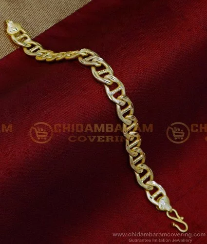 Men's Bracelet And Gold Kada Designs 2022|Royal Gold Kada For Men's|HAND  CHAIN - YouTube
