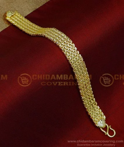 Buy Gold Plated Faux Diamonds Drop Embellished Chain Bracelet by Anushka  Jain Jewellery Online at Aza Fashions.