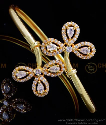Dubai Gold plated Chennai lock Bracelet chain by IDH Jewellery -IDH001 –  www.soosi.co.in