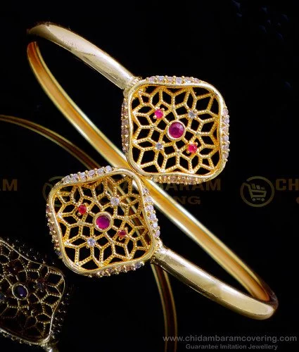 Together' Interlocking Circles Bracelet Gold - Lulu + Belle Jewellery