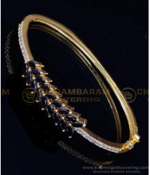 BCT462 - Unique Best Quality Black Stone Bracelet for Girls