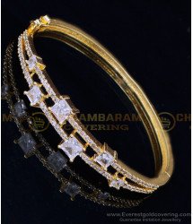 BCT465 - Diamond Stone Bracelet Design 1 Gram Gold Plated Jewellery