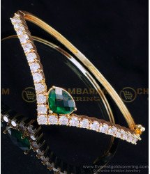 BCT494 - Beautiful Diamond Stone Simple Western Bracelet Design