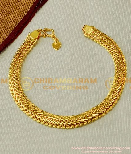 Buy Gold Bracelets & Kadas for Men by Oomph Online | Ajio.com