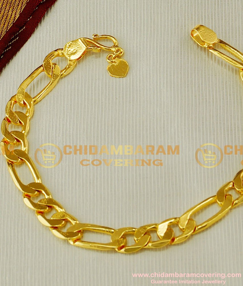BCT57 - Gold Style Bracelet Design Men Wedding Jewellery Collections Buy Online