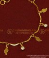 BCT71 - American Diamond Hanging Mango Design Gold Covering Bracelet Buy Online 
