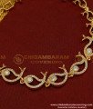 BCT73 - Latest Collection Fish Design Stone Rose Gold Bracelet Designs for Girls