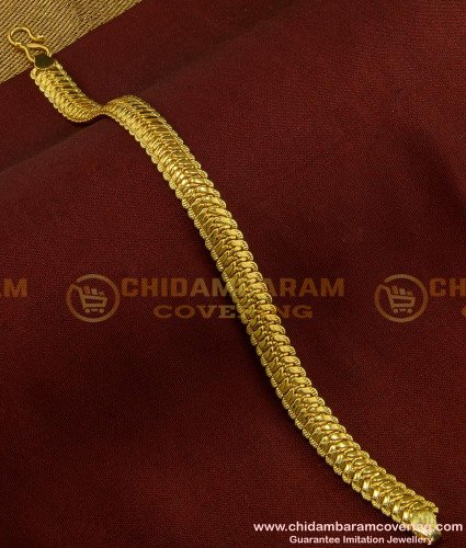 BCT80 - One Gram Gold Chain Hand Bracelet for Men Wedding Jewellery Buy Online