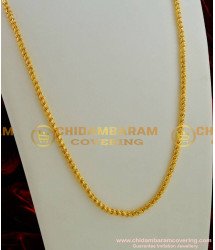 CHN002-LG - 30 inches Long Gold Plated Thirumangalyam Kodi (Thali Saradu) Chain