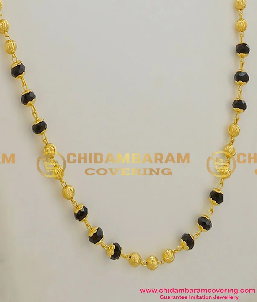 Buy Traditional Karimani Black Beads with Gold Beads One Gram Bangles Online