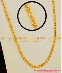 CHN012 - Latest Kerala Chain Heartin with Golden Ball Design Daily Wear Collection