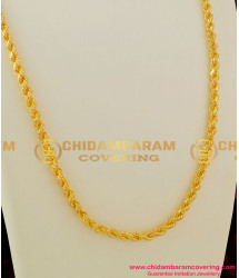 CHN039-LG - 30 inches Long Gold Plated Thirumangalyam Kodi (Thali Saradu) Chain