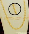 CHN060 - New Pattern  Flower Design Chain Gold Plated South Indian Jewelry Online