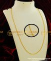 CHN062-LG - 30 Inches Long Light Weight Daily Wear Thin Gold Chain Look Guarantee Chain Online