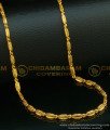 CHN086 - One Gram Gold Plated Female Daily Wear Beautiful Gold Chain Design Buy Online