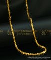 CHN090-LG - 30 Inches Most Popular Gold Plated Chandramukhi Chain For women