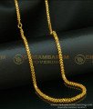CHN110 - Gold Plated Long Chain Heavy Thick Kumil Heart Design Chain Buy Online