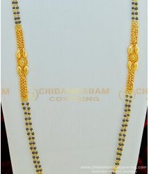 CHN131 - Traditional Kerala Gold Ornaments Karimani Mala Gold Designs Buy Online Shopping 