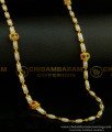CHN138 - Latest Collection One Gram Gold Pearl Chain (Pearl Mala) Designs Best Price Online
