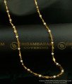 CHN148 - One Gram Gold Plated Designer Ad White Stone Gold Covering Chain for Ladies 