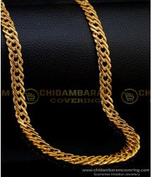 CHN175 - 24 Inches Gold Plated Long Chain for Daily Use Imitation Chain Online Shopping 