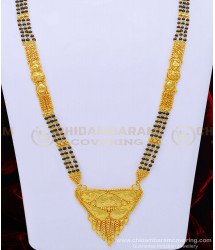 CHN203 - 36 Inches Gold Design First Quality Maharashtrian Wedding Mangalsutra Design Gold Forming Jewellery Online