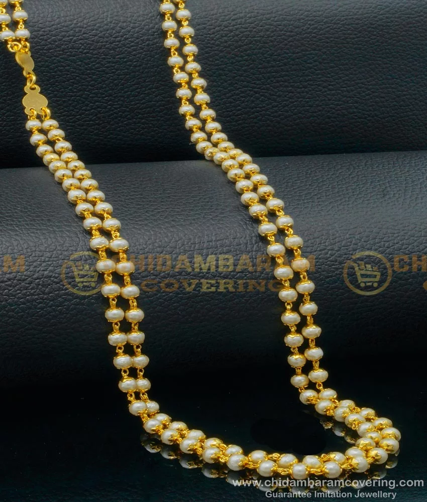 For lovers of gold and Bahraini Pearls 🧡🤩 Pure 18k Gold Chain Made With  Handmade Dilmun Coins & Natural Bahraini Pearl Drops لعشاق الذهب و…