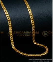 CHN262 - Traditional Gold Design Gold Plated Chain with Guarantee 